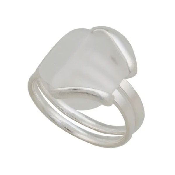 Sea Glass Adjustable Ring - Image 9