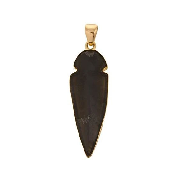 Alchemia Obsidian Arrowhead Pendant