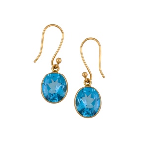 Alchemia Blue Topaz Earrings