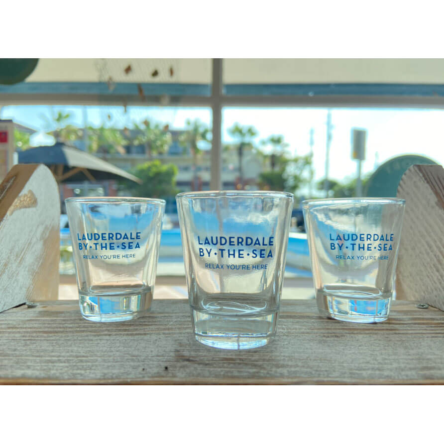 Lauderdale-by-the-Sea Shot Glass