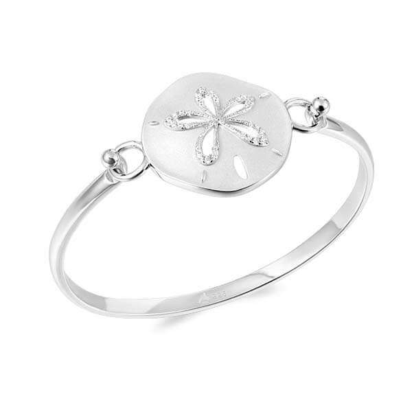 Interchangeable Bangle Top - Sand Dollar 1