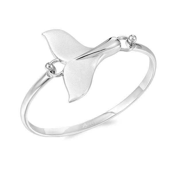 Interchangeable Bangle Top - Whale Tail