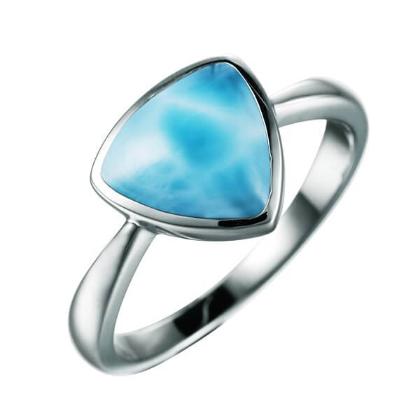 Larimar Reuleaux Triangle Ring