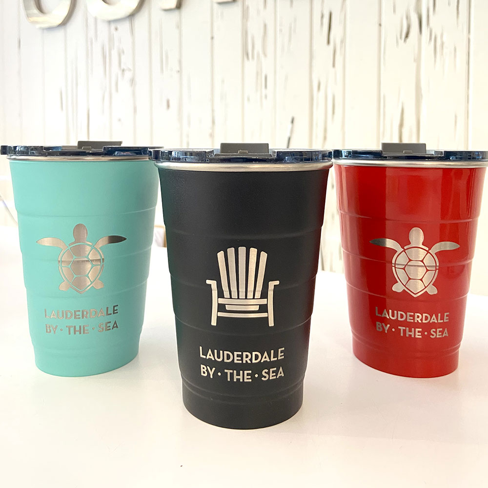 Stainless Steel Beach Cups