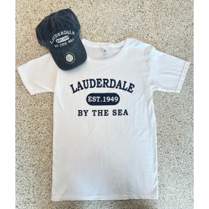 Lauderdale By The Sea Cap and T-Shirt Special