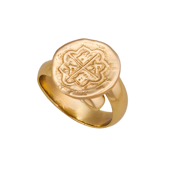 Alchemia Replica Spanish Coin Adjustable Ring