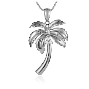 SS Palm Tree Pendant