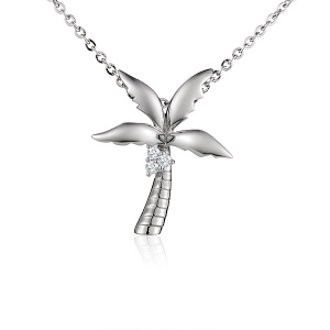 SS Palm Tree Pendant