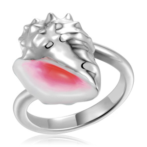 SS 925 Conch Shell Ring