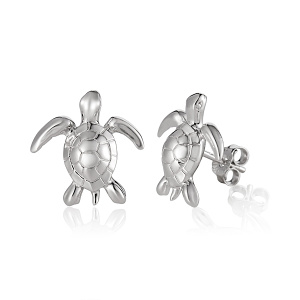 SS Turtle Earrings