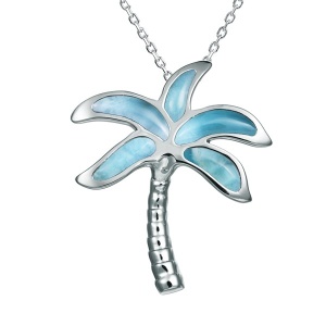 SS Palm Tree Pendant