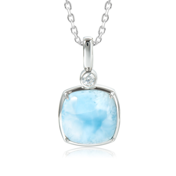 SS 925 Larimar Pendant