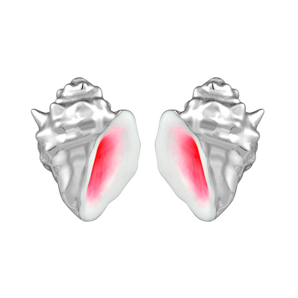 SS 925 Conch Shell Earrings