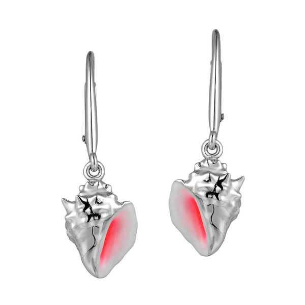 SS 925 Conch Shell Earrings
