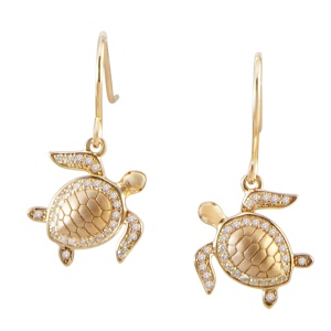 SS Turtle Earrings