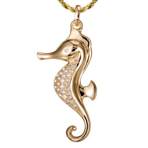 SS Seahorse Pendant