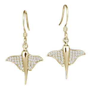 SS Stingray Earrings