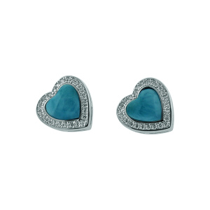 SS Heart Earrings
