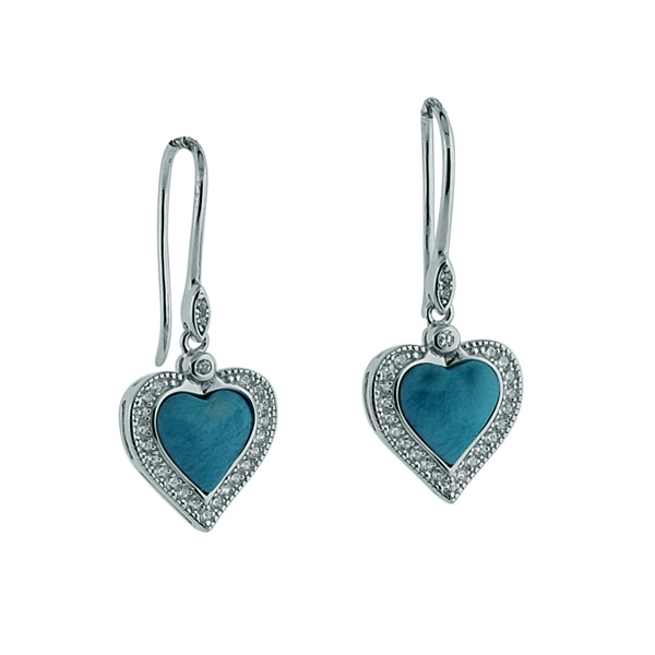 SS Heart Earrings