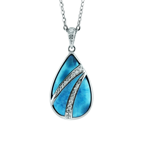 SS Tear Drop Pendant