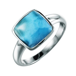 SS Larimar Ring