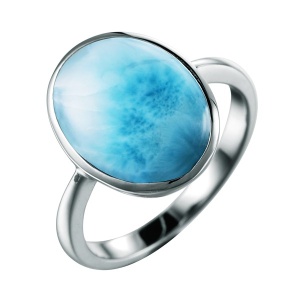 SS Larimar Ring