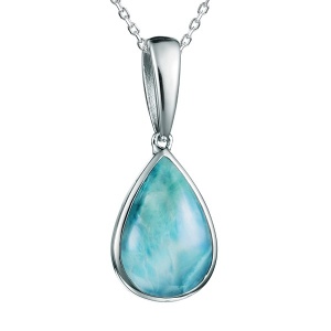 SS Tear Drop Pendant