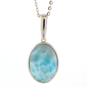 SS Oval Pendant