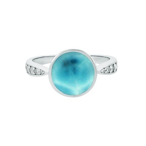 SS Larimar Ring