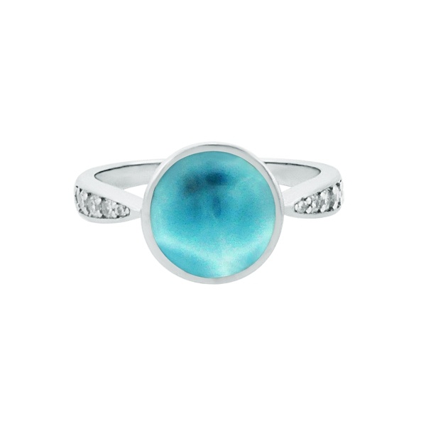 SS Larimar Ring