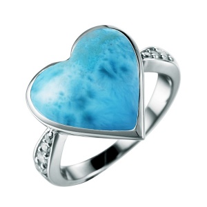 SS Larimar Ring