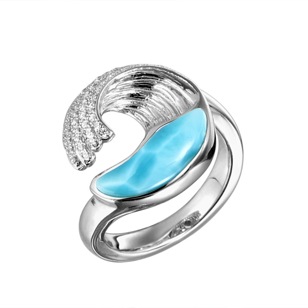 SS Larimar Ring