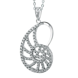 SS Nautilus Shell Pendant