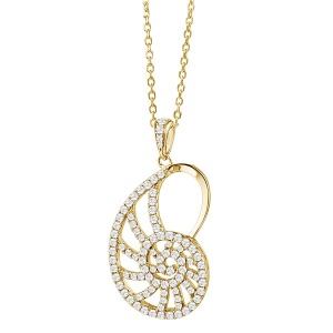 SS Nautilus Shell Pendant