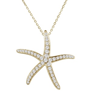 SS Starfish Pendant