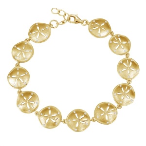 SS Sand Dollar Bracelet