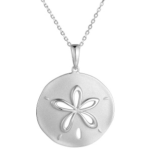 SS Sand Dollar Pendant