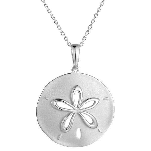 SS Sand Dollar Pendant