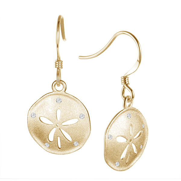 SS Sand Dollar Earrings