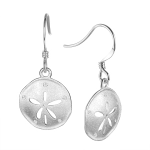 SS Sand Dollar Earrings