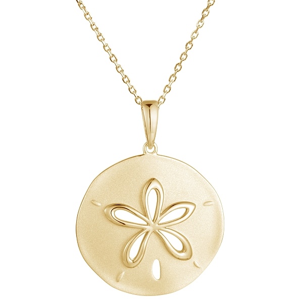 SS Sand Dollar Pendant