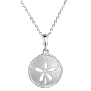 SS Sand Dollar Pendant