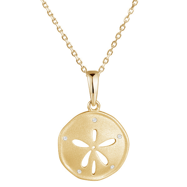 SS Sand Dollar Pendant