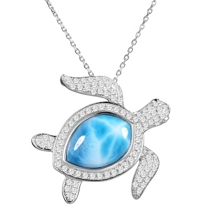 SS Turtle Pendant