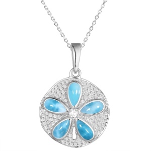 SS Sand Dollar Pendant