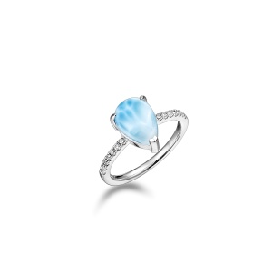 SS Larimar Ring