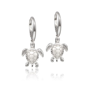 SS 925 Turtle Earrings