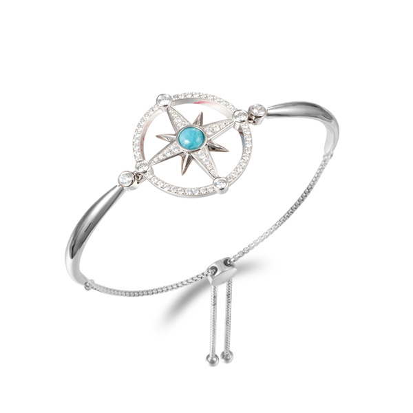 925 SS Larimar Bracelet