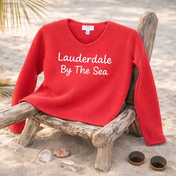 LBTS Coral Sweater
