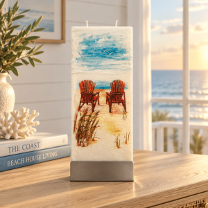 Flatyz Handcrafted Artisanal Candles - "Adirondack Chairs"